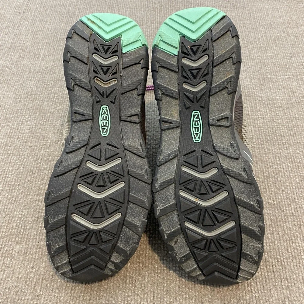 KEEN Snow Boots Mens Size‎ 7 Gray Mesh Waterproof Hiking Ankle Lace Up Outdoor